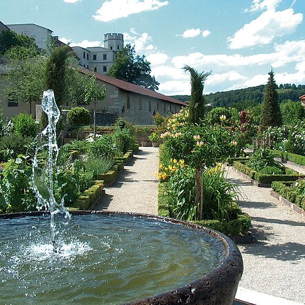 Bastionsgarten auf der Willibaldsburg