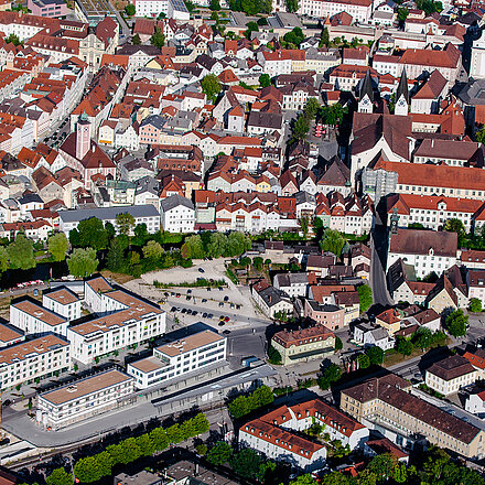 Luftbild Innenstadt Eichstätt