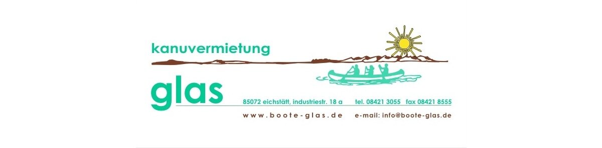 Logo der Kanuvermietung Glas, Eichstätt