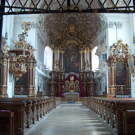 Schutzengelkirche Innenraum