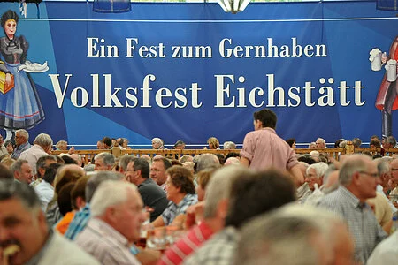 Innenansicht Zelt