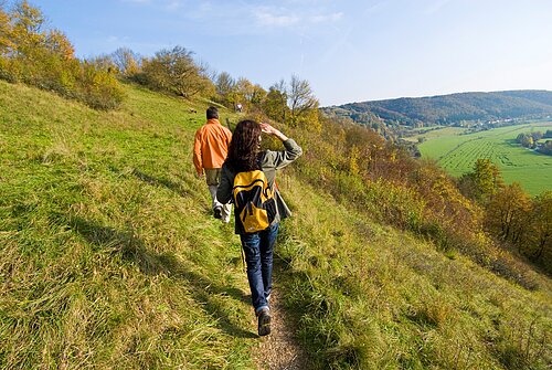 Wanderer bei Eichstätt