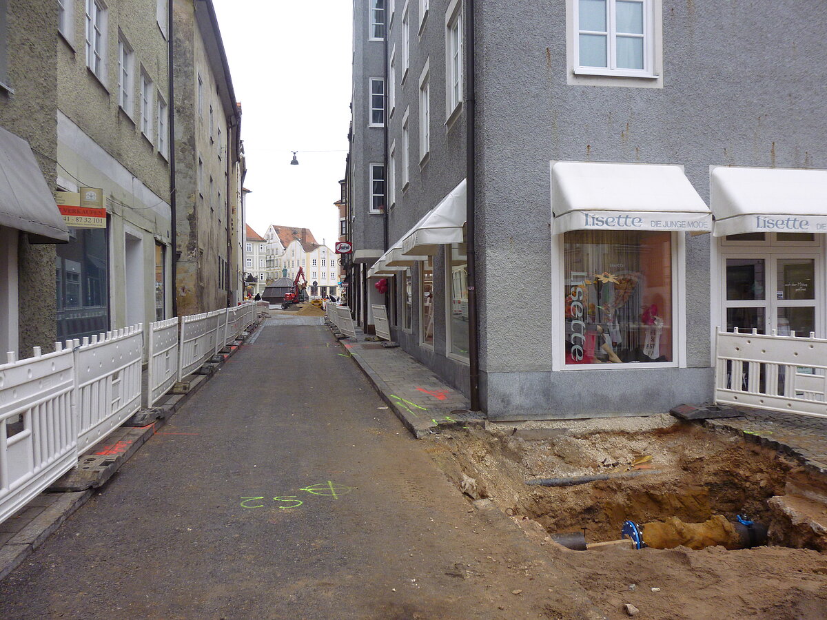 Baustelle Innere Westenstraße