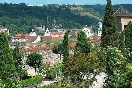 Bastionsgarten auf der Willibaldsburg