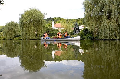 Kanufahren auf der Altmühl