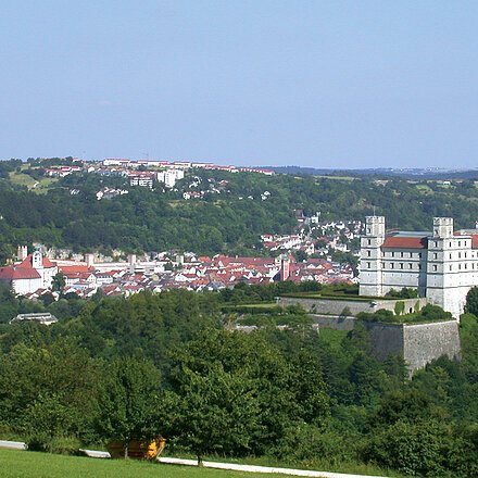 Luftblick auf Eichstätt