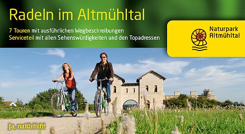 Der Radführer "Radeln im Altmühltal" beinhaltet sieben Touren mit ausführlicher Wegbeschreibung, Sehenswürdigkeiten und Einkehrmöglichkeiten.
