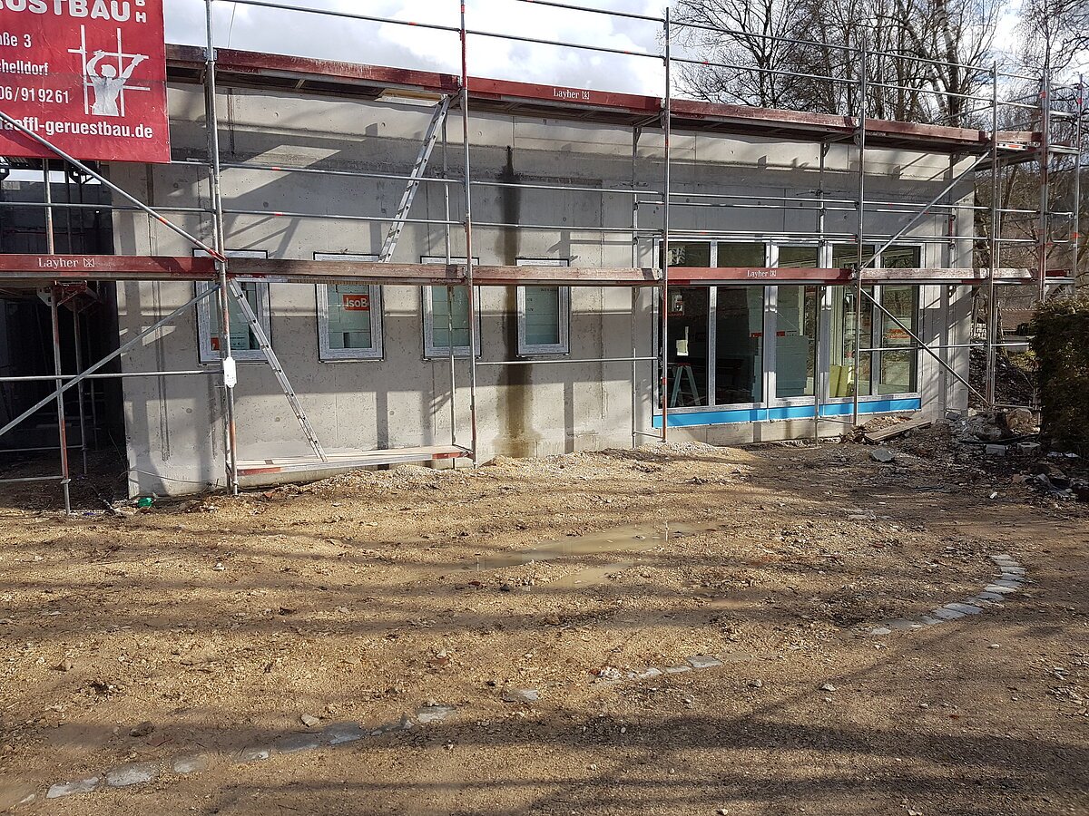 Baustelle DJK Eichstätt