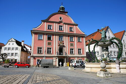 Eichstätter Rathaus am Marktplatz