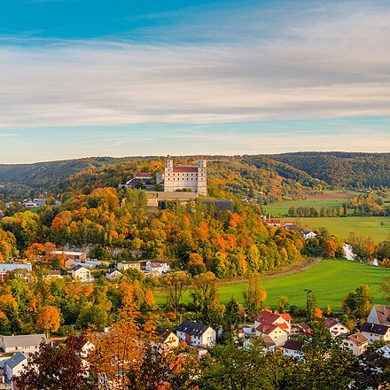 Panorama Eichstätt im Herbst