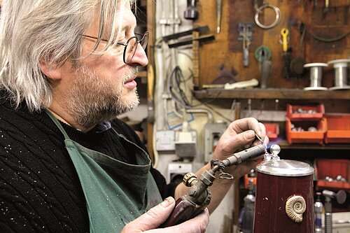 Zinngießer zinn eisenhart willi